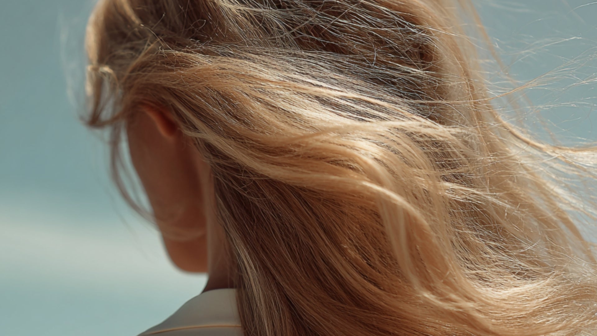 hair, illustrating targeted cosmetic scalp support
